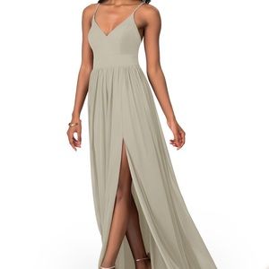 Bridesmaids Azazie Kiri Dress in Taupe